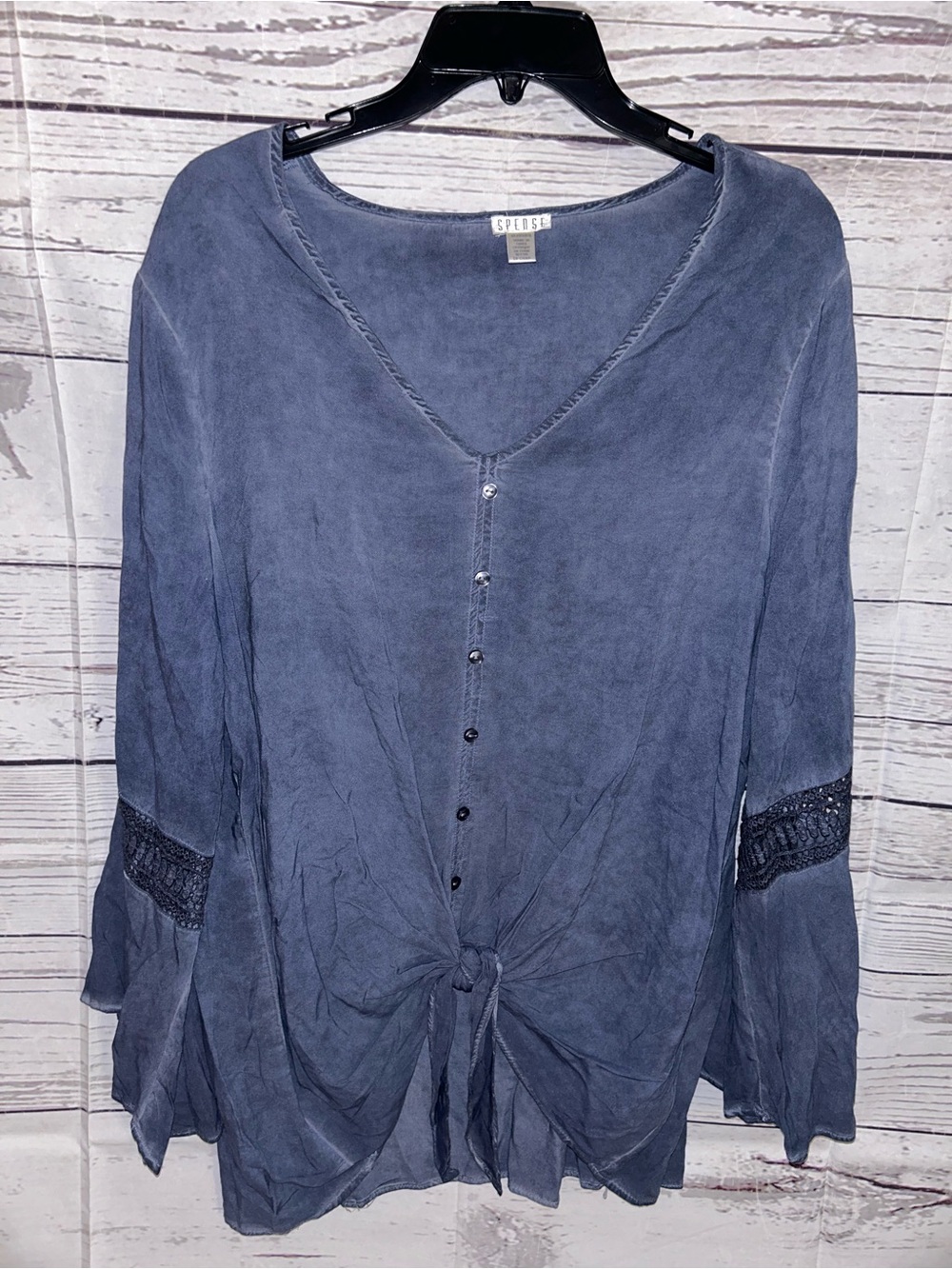 Spense Blue Top